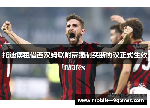 托迪博租借西汉姆联附带强制买断协议正式生效 托迪博租借西汉姆联附带强制买断协议正式生效